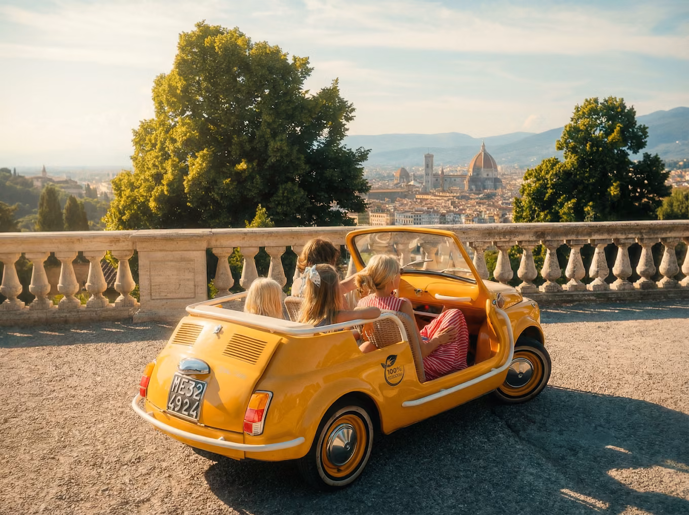 500 Tour Florence — Fiat 500 d'epoca da guidare tra le campagne del Chianti
